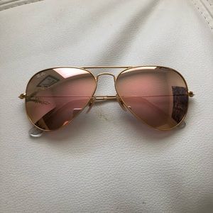 Sunglasses Ray ban aviators pink coouper (pastel)
